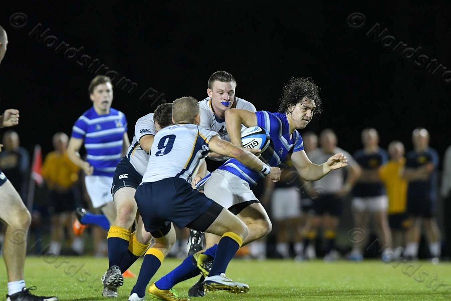Wheaton Men\'s Rugby vs Mass Maritime.  Photo by Keith Nordstrom
